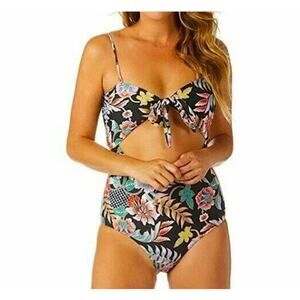 Raisins Puerto Del Carmen One Piece Swimsuit Womens M Floral Swimwear Summer NWT